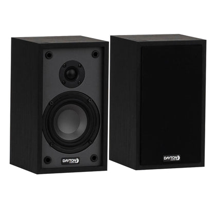 Dayton Audio Classic B40 Bookshelf Speaker Pair (Black)